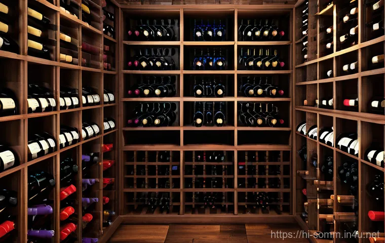 소믈리에가 추천하는 와인 셀러 브랜드 - Here are three image generation prompts in English, designed to be detailed and adhere to the specif...