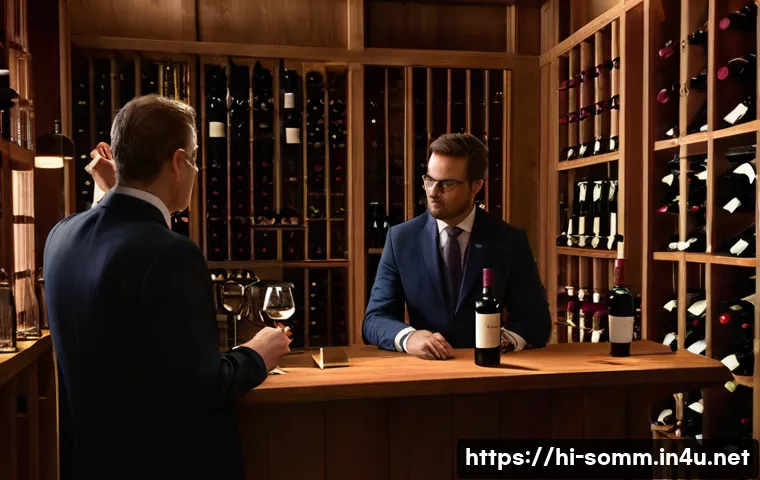 소믈리에 자격증 해외 인정 여부 - A sophisticated sommelier certification classroom scene in an elegant European wine cellar, featurin...